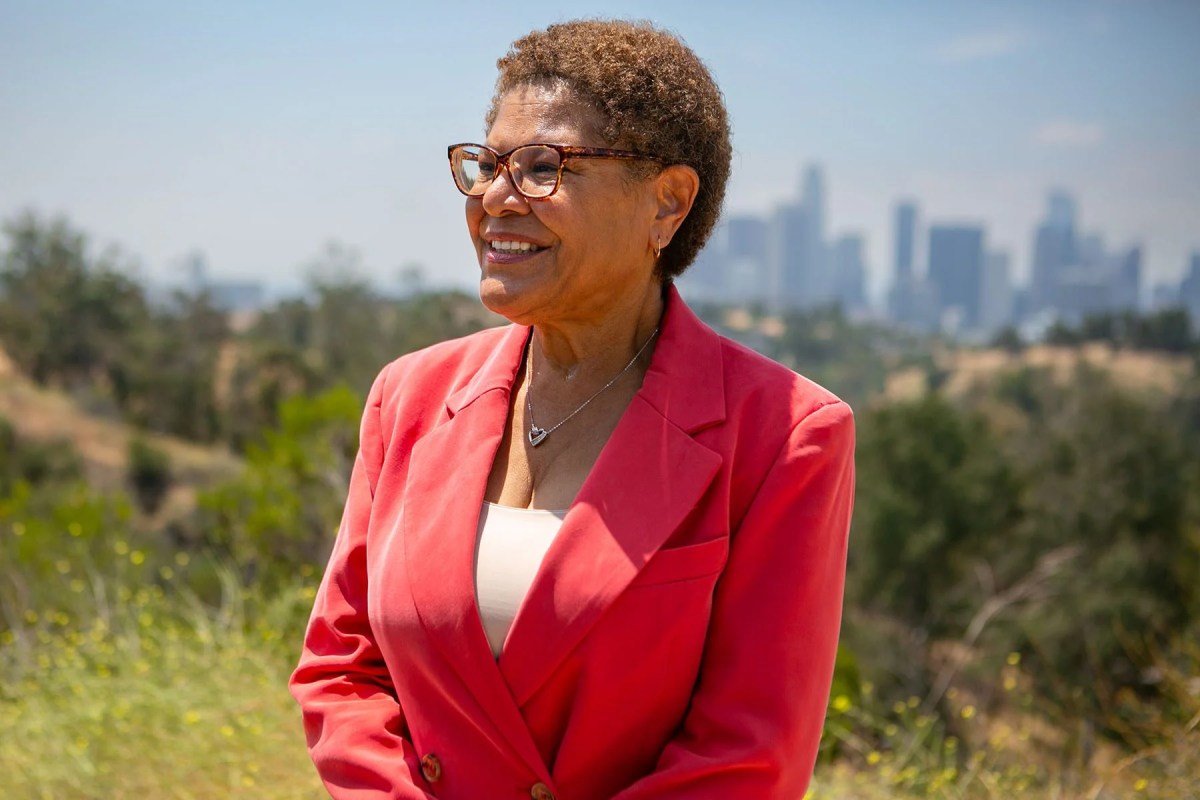 Mayor Karen Bass Flies Back From Ghana As L.A. Faces Historic